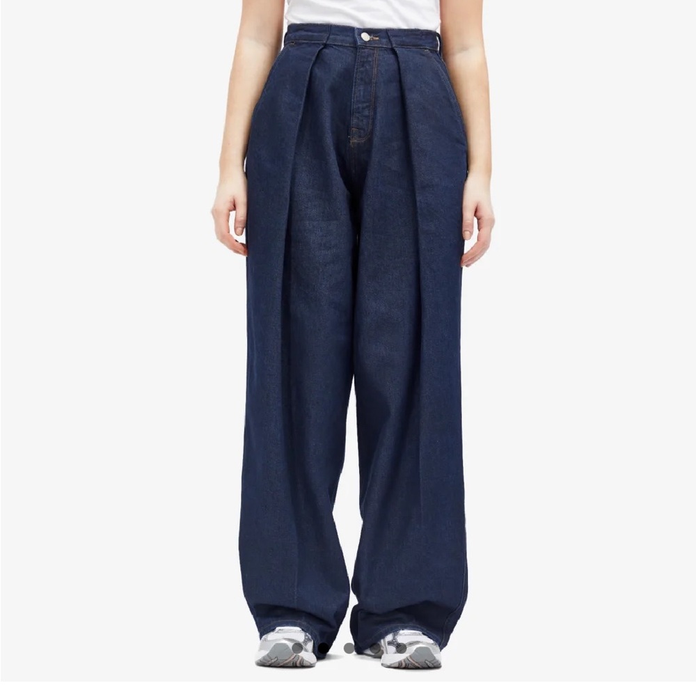 Good American pleated jeans size 25